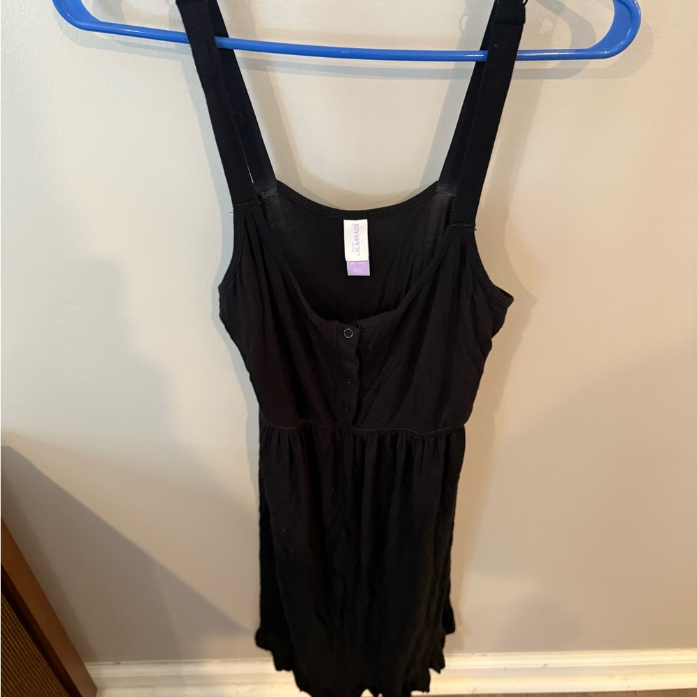 Black Nursing Nightgown